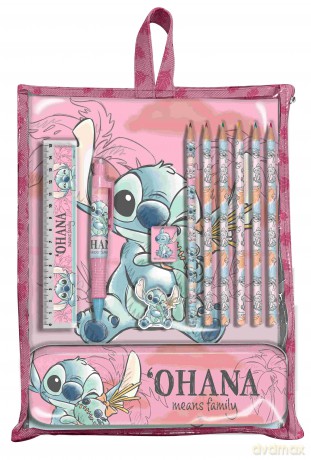 Zestaw piśmienniczy Stitch 12 elementów ST00033