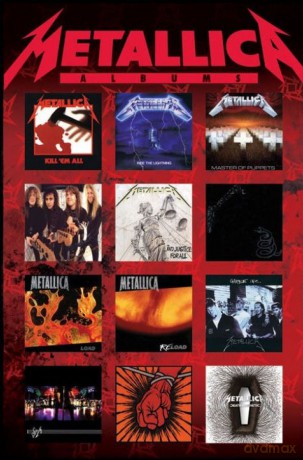 Metallica (Albums) [PLAKAT]