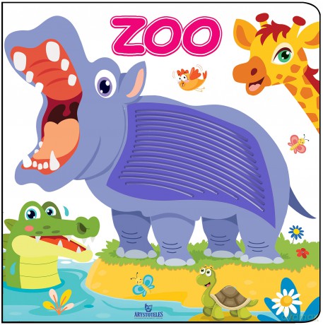 ZOO. Książeczka sensoryczna - Jarek Żukowski [KSIĄŻKA]