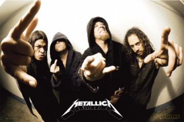 Metallica (fisheye) [PLAKAT]