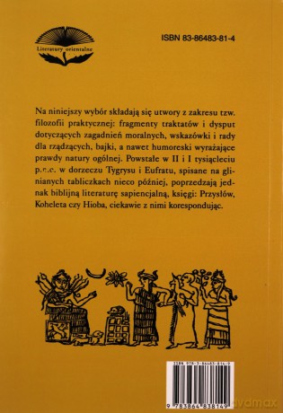 Babilońska literatura mądrości - Krystyna Łyczkowska [KSIĄŻKA]