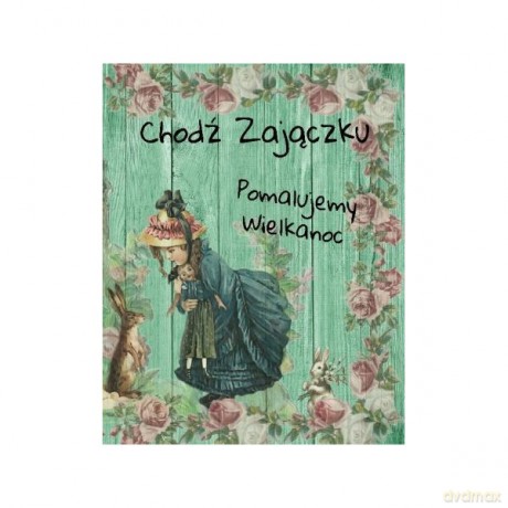 Chodź Zajączku Pomalujemy Wielkanoc - Ann M. Nortman [KSIĄŻKA]