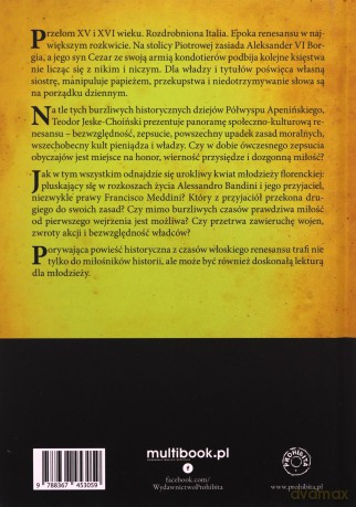 Demon odrodzenia Powieść historyczna z czasów włoskiego renesansu - Teodor Jeske-Choiński [KSIĄŻKA]