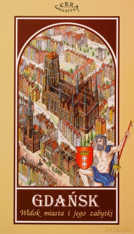 Gdańsk Widok miasta i jego zabytki [KSIĄŻKA]