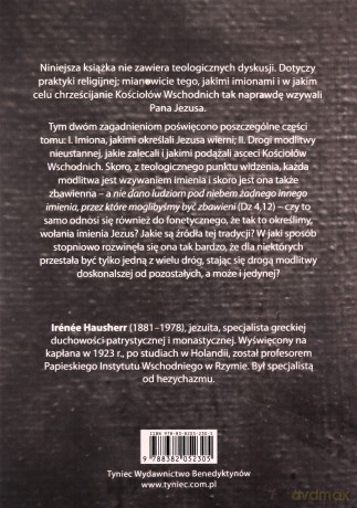 Imiona Jezusa i drogi modlitwy - Irenee Hausherr [KSIĄŻKA]