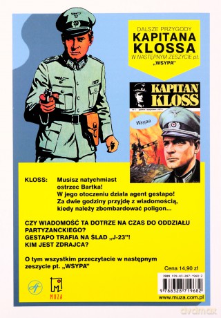 Kapitan Kloss Nr 1. Agent J-23 - Andrzej Zbych, Mieczysław Wiśniewski [KSIĄŻKA]