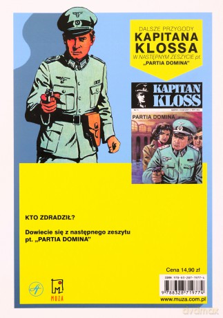 Kapitan Kloss Nr 10. Kurierka z Londynu - Andrzej Zbych, Mieczysław Wiśniewski [KSIĄŻKA]