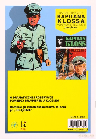 Kapitan Kloss Nr 17. Akcja Liść dębu - Andrzej Zbych, Mieczysław Wiśniewski [KSIĄŻKA]