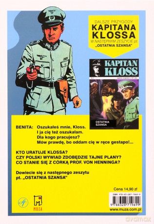 Kapitan Kloss Nr 2. Wsypa - Andrzej Zbych, Mieczysław Wiśniewski [KSIĄŻKA]