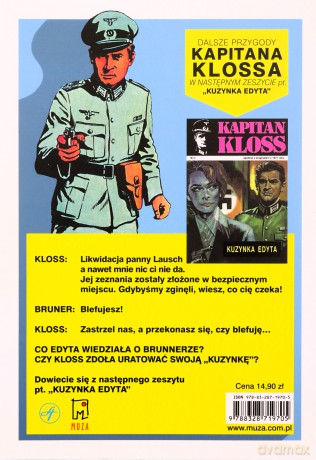 Kapitan Kloss Nr 3. Ostatnia szansa - Andrzej Zbych, Mieczysław Wiśniewski [KSIĄŻKA]