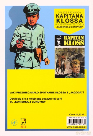 Kapitan Kloss Nr 9. Wyrok - Andrzej Zbych, Mieczysław Wiśniewski [KSIĄŻKA]