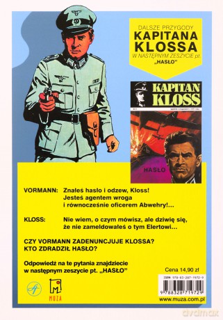 Kapitan Kloss Nr. 5. Ściśle tajne - Andrzej Zbych, Mieczysław Wiśniewski [KSIĄŻKA]