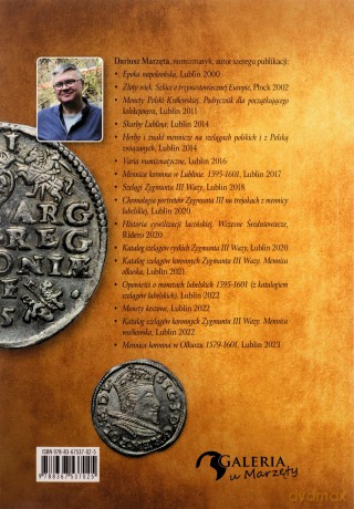 Katalog trojaków lubelskich Zygmunta III Wazy - Marzęta Dariusz [KSIĄŻKA]