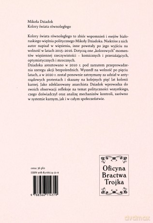 Kolory świata równoległego - Mikoła Dziadok [KSIĄŻKA]