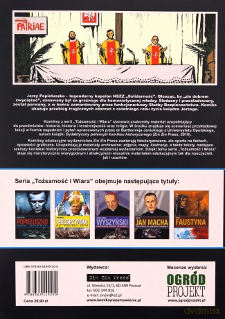 Ksiądz Jerzy Popiełuszko Cena wolności - Maciej Jasiński, Krzysztof Wyrzykowski [KSIĄŻKA]