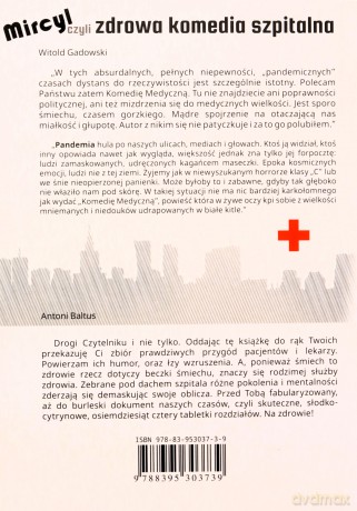 Mircyl czyli zdrowa komedia szpitalna - Antoni Baltus [KSIĄŻKA]