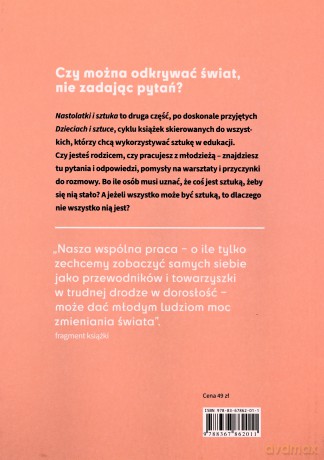 Nastolatki i sztuka - Elżbieta Kaproń, Magdalena Kosno [KSIĄŻKA]