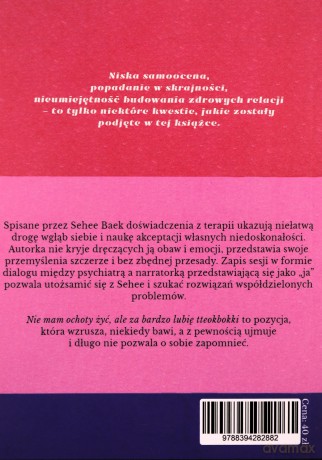 Nie mam ochoty żyć, ale za bardzo lubię tteokbokki - Sehee Baek [KSIĄŻKA]