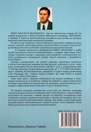 Portowe budowle hydrotechniczne odbudowa uszkodzonych dalb - Jerzy Wojciech Drążkiewicz [KSIĄŻKA]