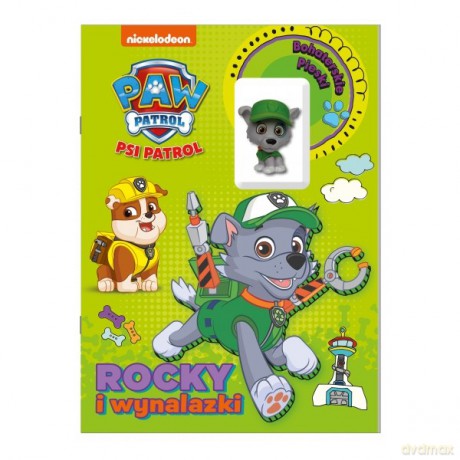 Psi Patrol Bohaterskie pieski część 4. Rocky i wynalazki [KSIĄŻKA]