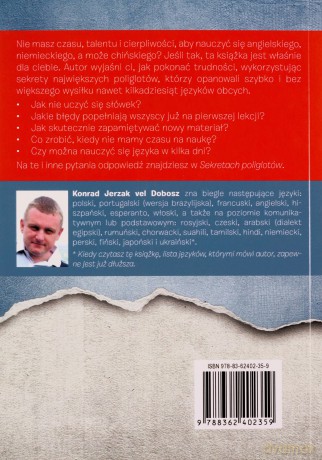 Sekrety poliglotów - Konrad Vel Dobosz Jerzak [KSIĄŻKA]