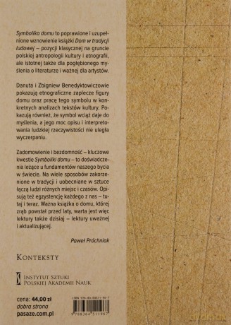 Symbolika domu Literatura i etnografia - Danuta Benedyktowicz, Zbigniew Benedyktowicz [KSIĄŻKA]