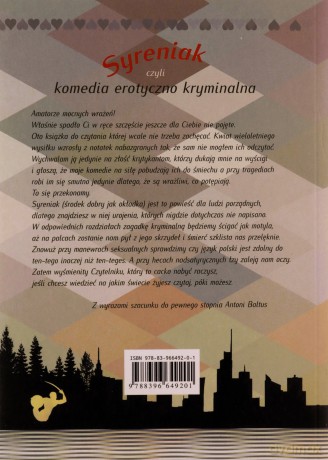 Syreniak czyli komedia erotyczno kryminalna - Antoni Baltus [KSIĄŻKA]