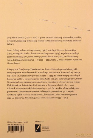 Teatr w Rzeszowie - Jerzy Pleśniarowicz [KSIĄŻKA]