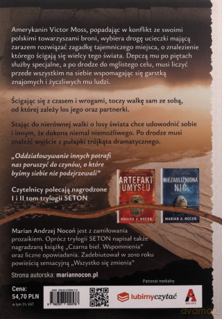 Zatokowa dewiacja. Trylogia SETON. (Tom III) - Marian A. Nocoń [KSIĄŻKA]