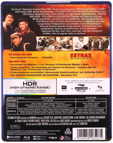 Działa Nawarony (Navarony) (steelbook) [Blu-Ray 4K]+[Blu-Ray]