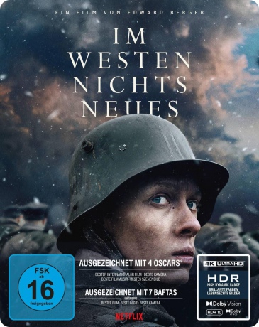 Na Zachodzie bez zmian (steelbook) [Blu-Ray 4K]+[Blu-Ray]