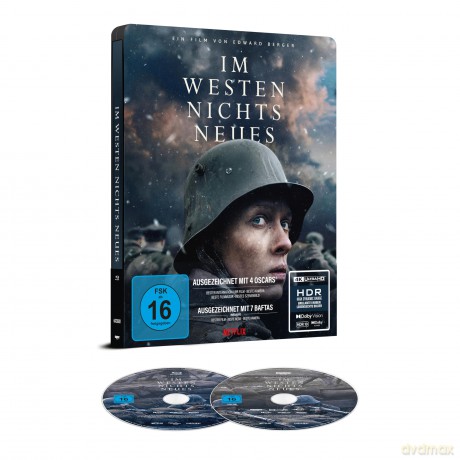 Na Zachodzie bez zmian (steelbook) [Blu-Ray 4K]+[Blu-Ray]
