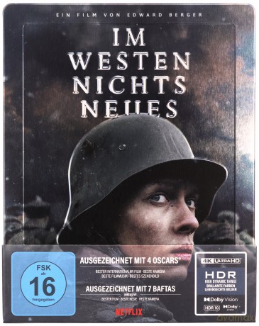 Na Zachodzie bez zmian (steelbook) [Blu-Ray 4K]+[Blu-Ray]