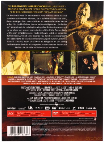 Lord of Illusions (Władca iluzji) (Mediabook) [Blu-Ray]+[DVD]