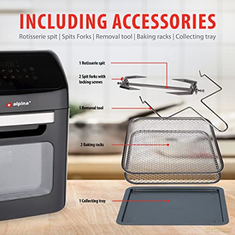Alpina - Air Fryer Oven 12L 1800W