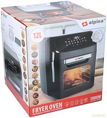 Alpina - Air Fryer Oven 12L 1800W