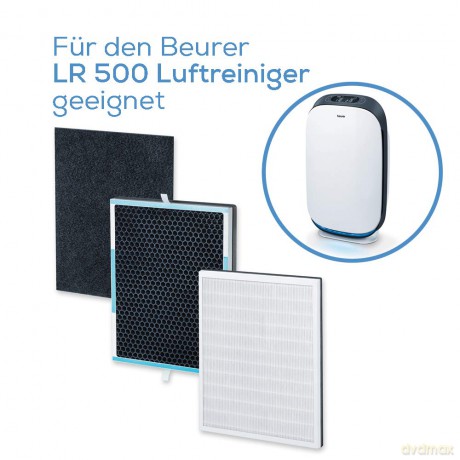 Beurer - LR 500 Connect Air Prefilter Replacement set - 3 Years Warranty