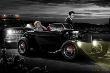 Monroe, Presley - Joyride (Helen Flint) [PLAKAT]