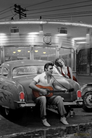 Monroe, Presley - Legendary Crossroads [PLAKAT]
