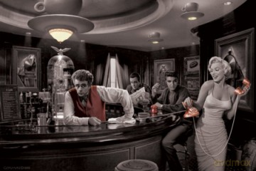Monroe, Presley, Dean - Java Dreams [PLAKAT]