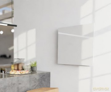 Hombli - Smart IR Glass Heatpanel 600W, White