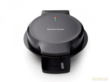 Nordic Sense - Waffle maker 1000 watt - Black (12342)