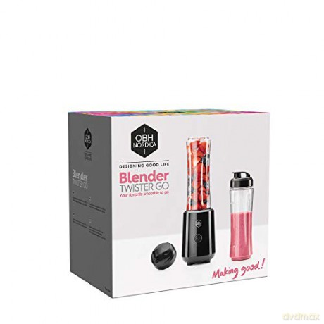 OBH Nordica - Blender Twister Go - Black (7744)