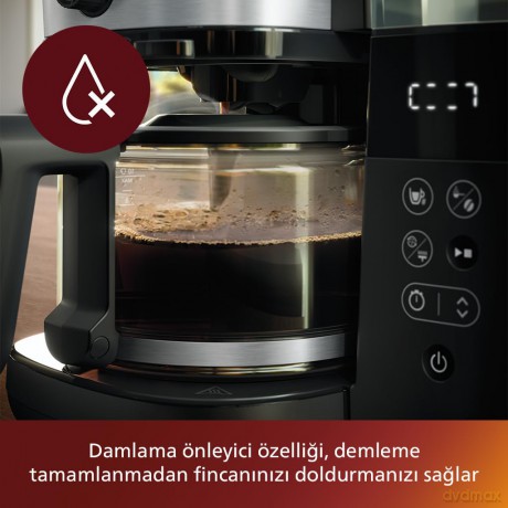 Philips - Grind&Brew Coffee Machine (HD7888/01)