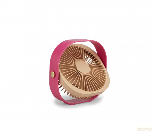 Printworks - Cordless table fan - 8 hours - Cerise (PW00596)
