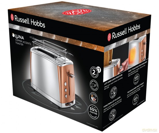 Russell Hobbs - Luna Toaster Copper