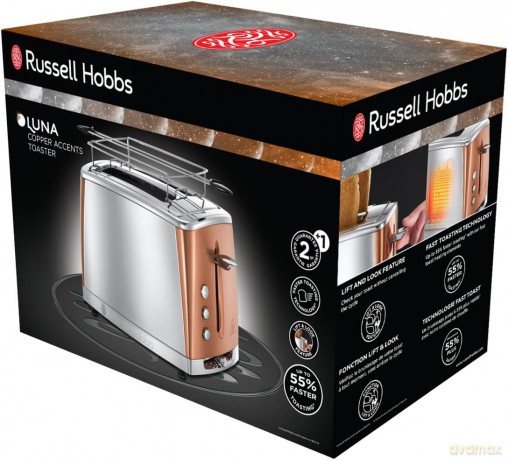 Russell Hobbs - Luna Toaster Copper