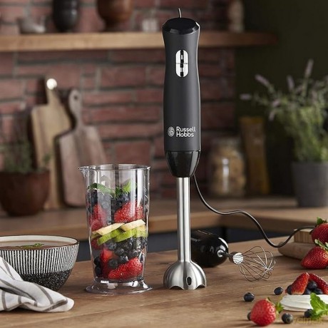 Russell Hobbs - Matte Black 3 in 1 Hand Blender