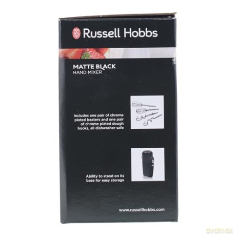 Russell Hobbs - Matte Black Hand Mixer
