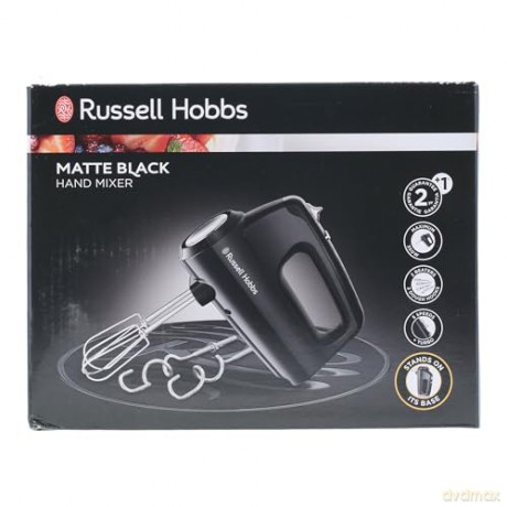 Russell Hobbs - Matte Black Hand Mixer